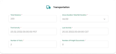 image of transportation order