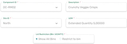 image of Lot traceability