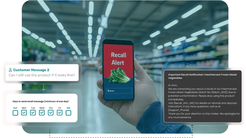 image of automated recall alerts