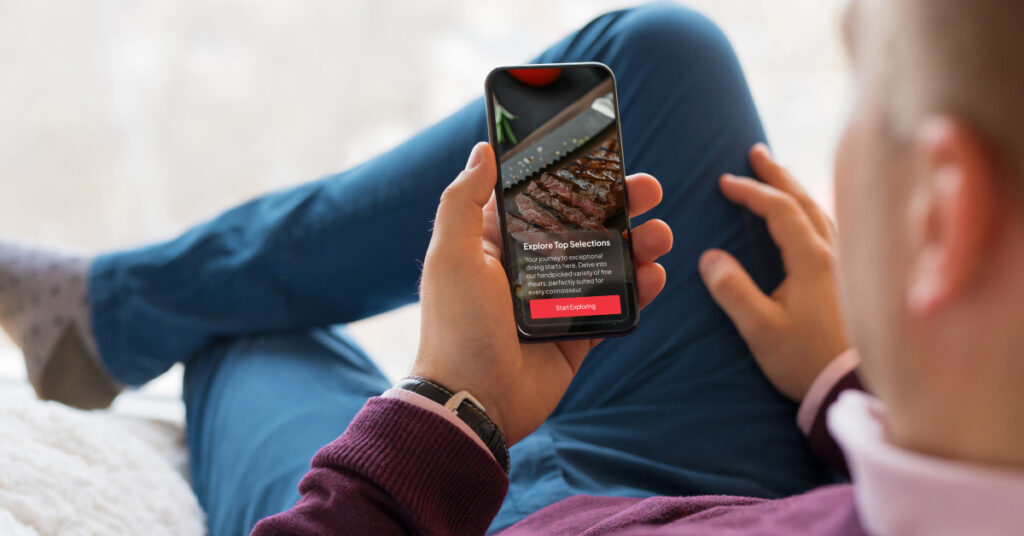 online meat delivery app