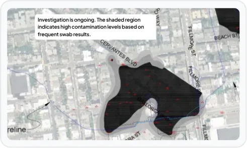image of Contamination Heatmaps