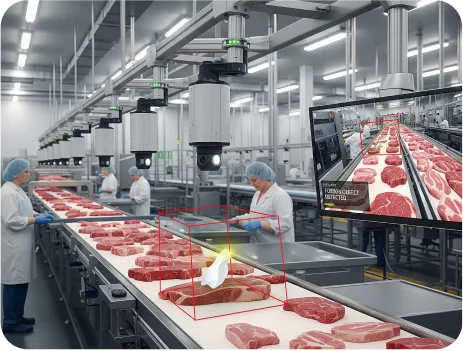 image of foreign object detection