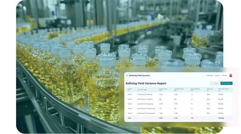 image of oil batch processing