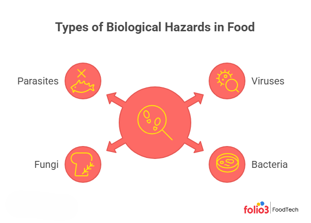 Types of Biological Hazards in Food