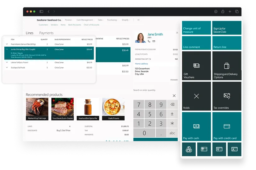 image showcasing activities in ecommerce and customer portal