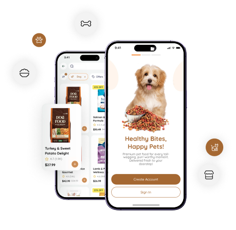 Pet Food Delivery App