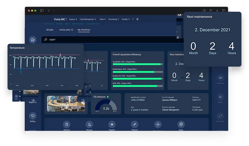 image showcasing activities in asset & plant maintenance