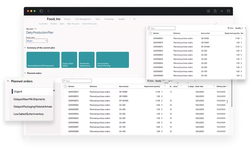 image showcasing activities in procurement management