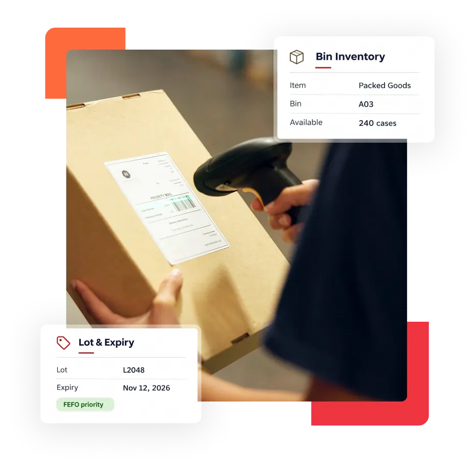 Warehouse Management System for the Food