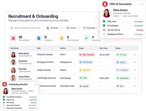 Recruitment & Onboarding